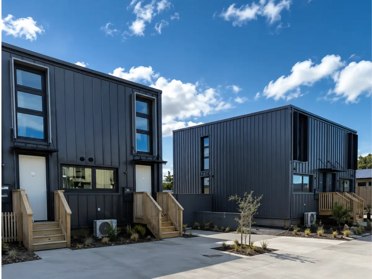 Proyecto modular en Nueva Zelanda